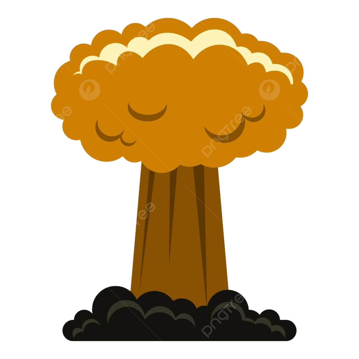 Mushroom Cloud PNG Picture