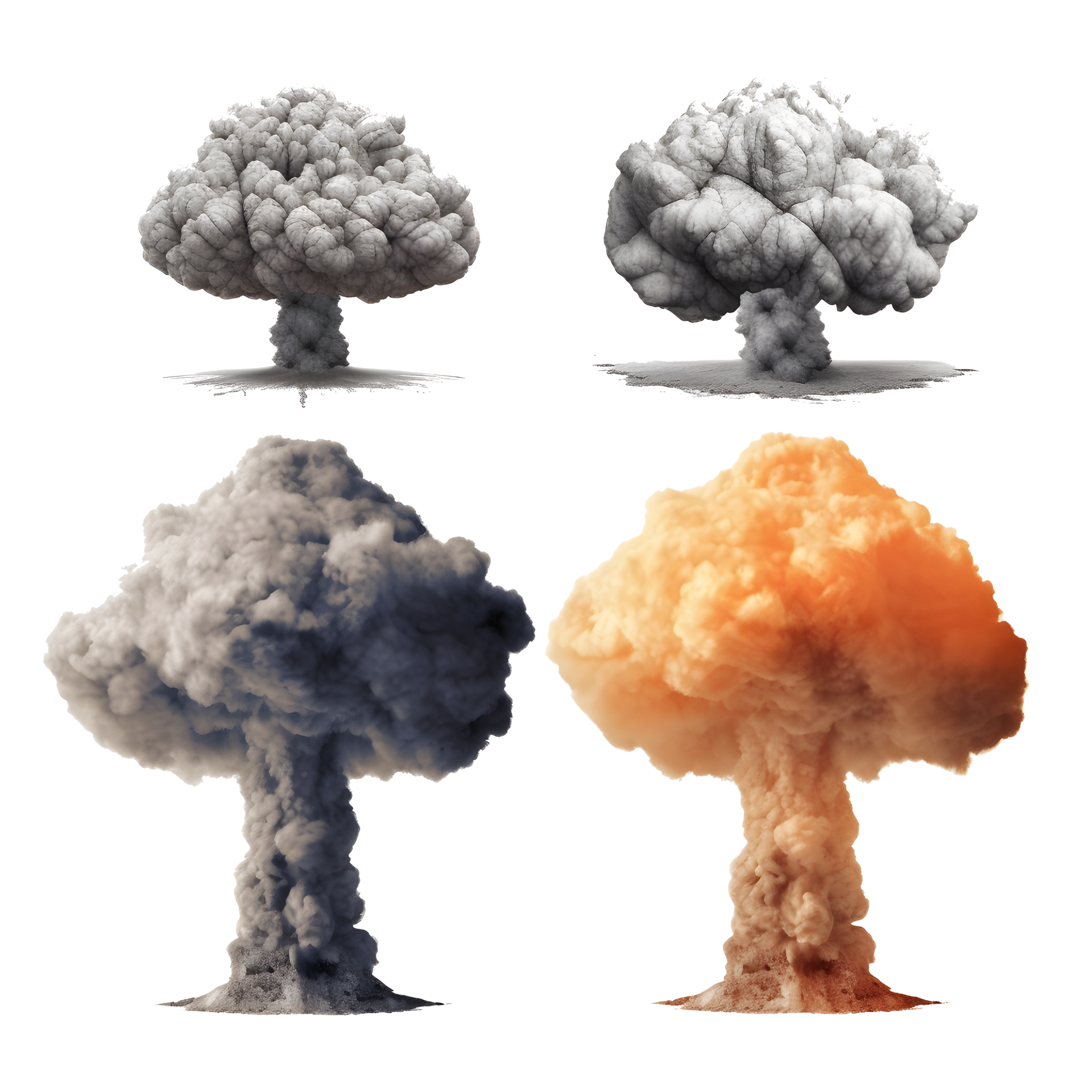 Mushroom Cloud Transparent