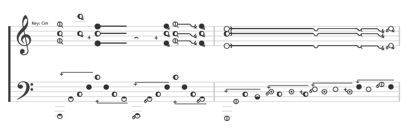 Music Notation PNG Image