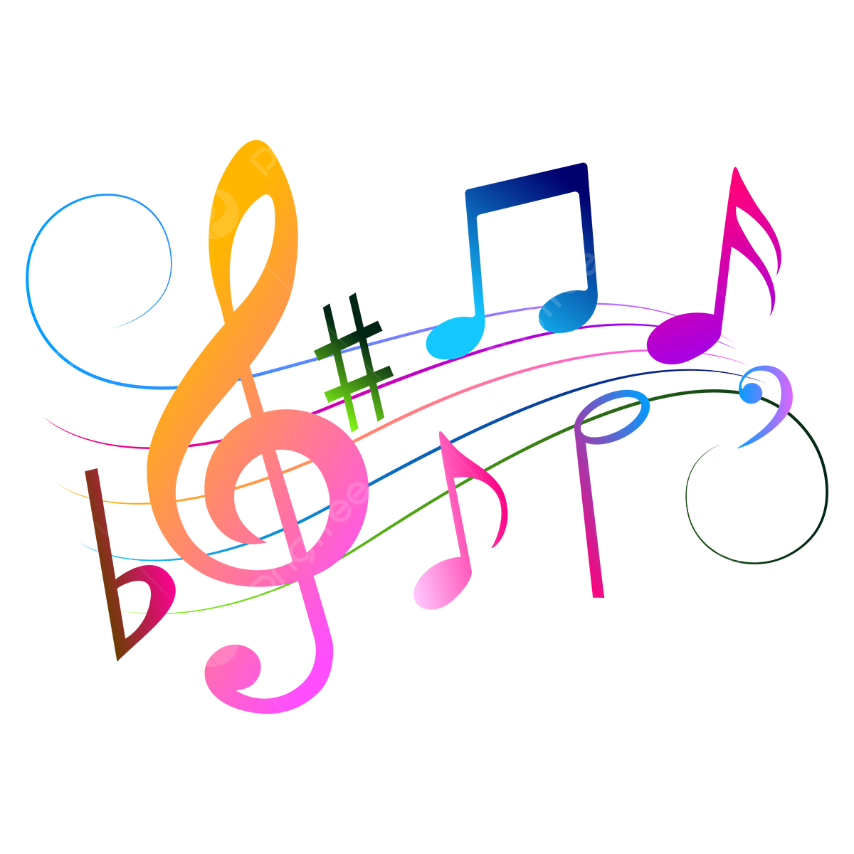 Music Notation PNG Images