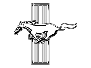 Mustang Logo PNG Photos