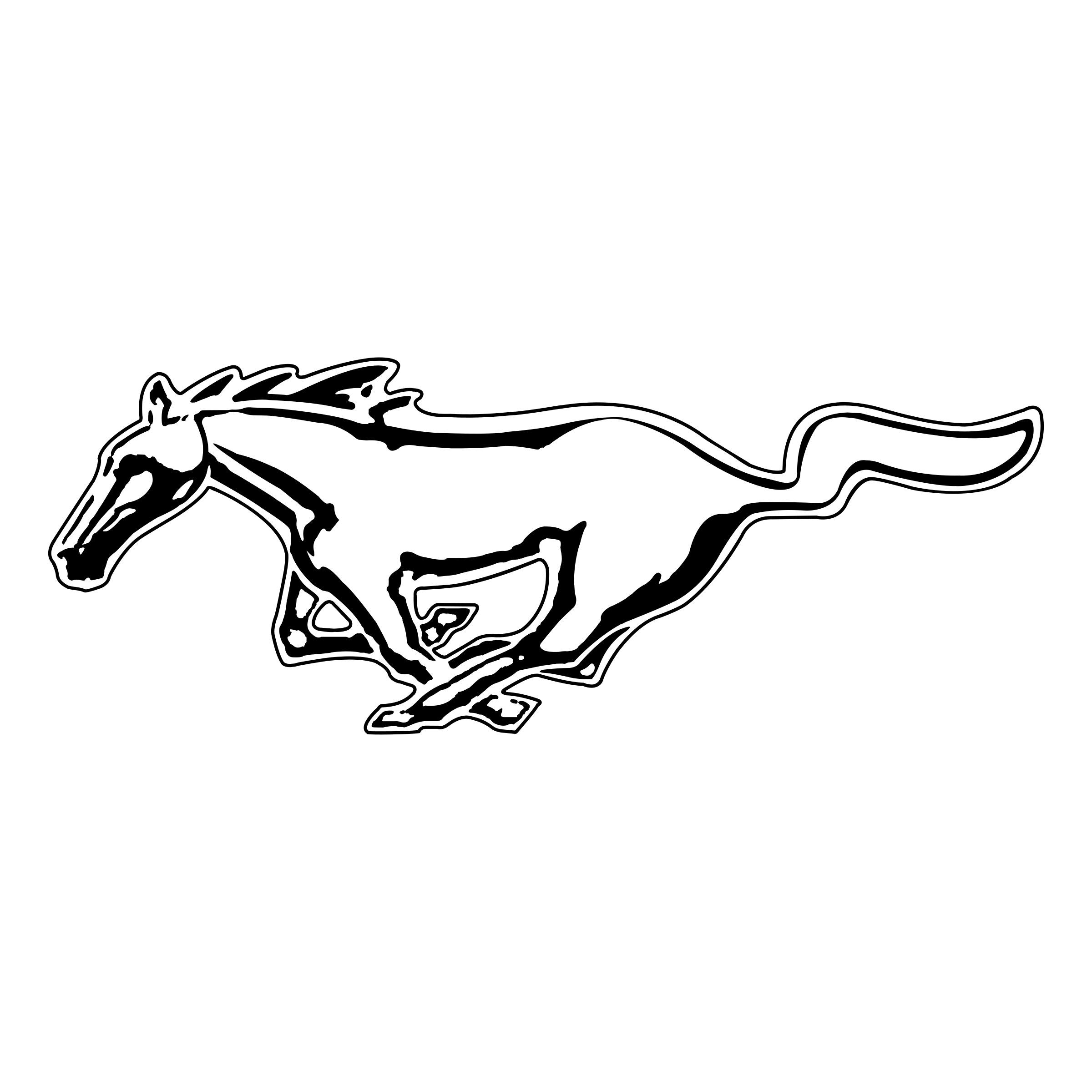 Mustang Logo PNG Picture