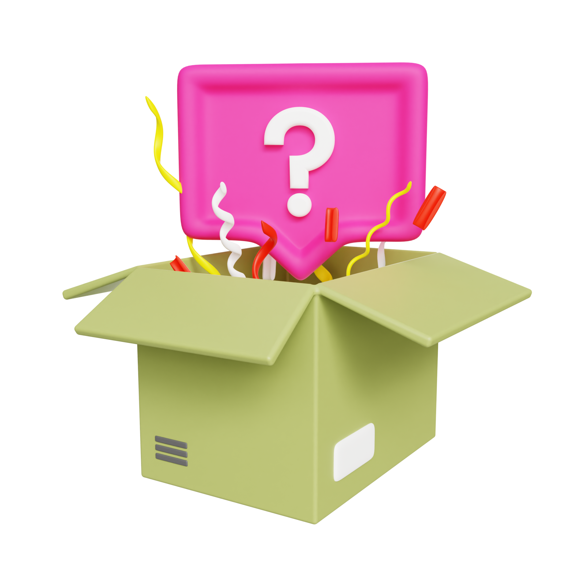 Mystery Box PNG Image File