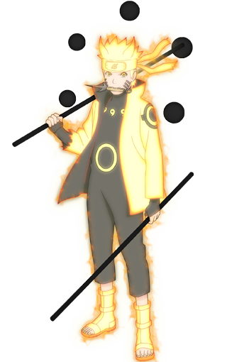 Naruto Sage Mode Background PNG