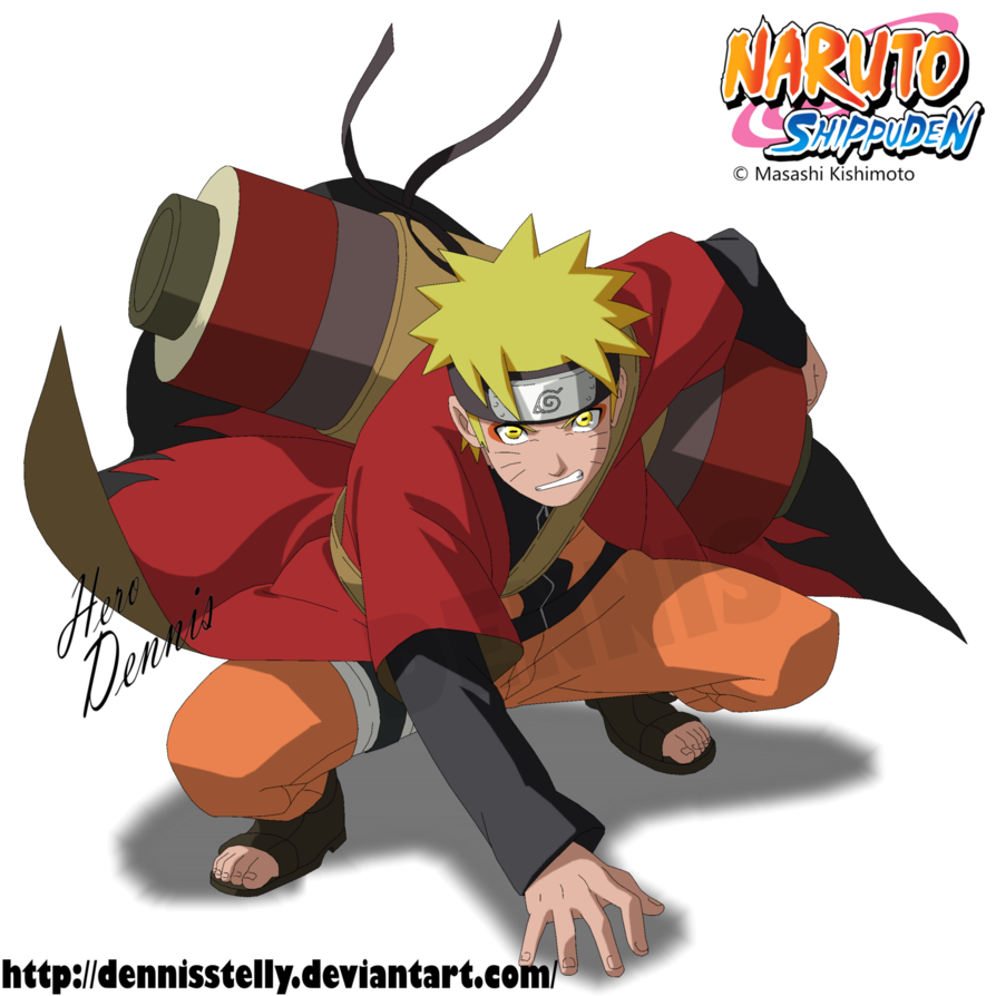 Naruto Sage Mode PNG Cutout