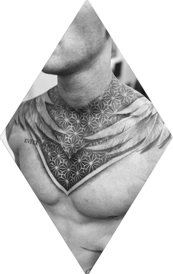 Neck Tattoo No Background