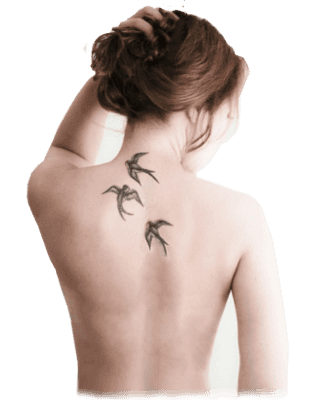 Neck Tattoo PNG Cutout