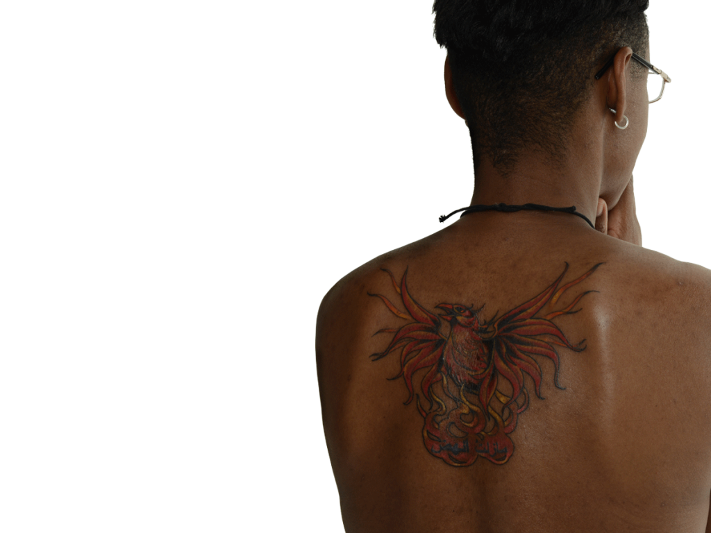 Neck Tattoo PNG Free Image