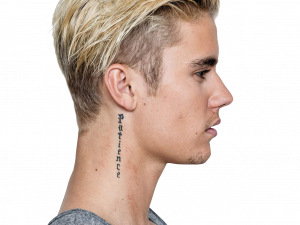 Neck Tattoo PNG Photo