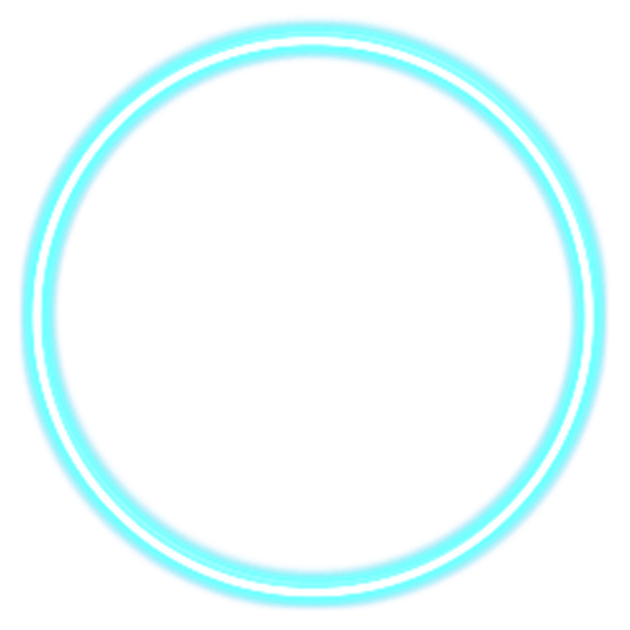 Neon Circle PNG File