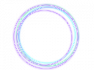 Neon Circle PNG HD Image