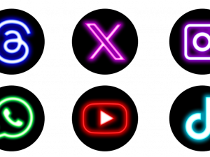 Neon Circle PNG Image HD