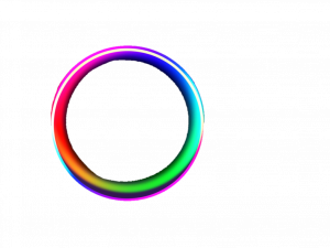 Neon Circle PNG Pic