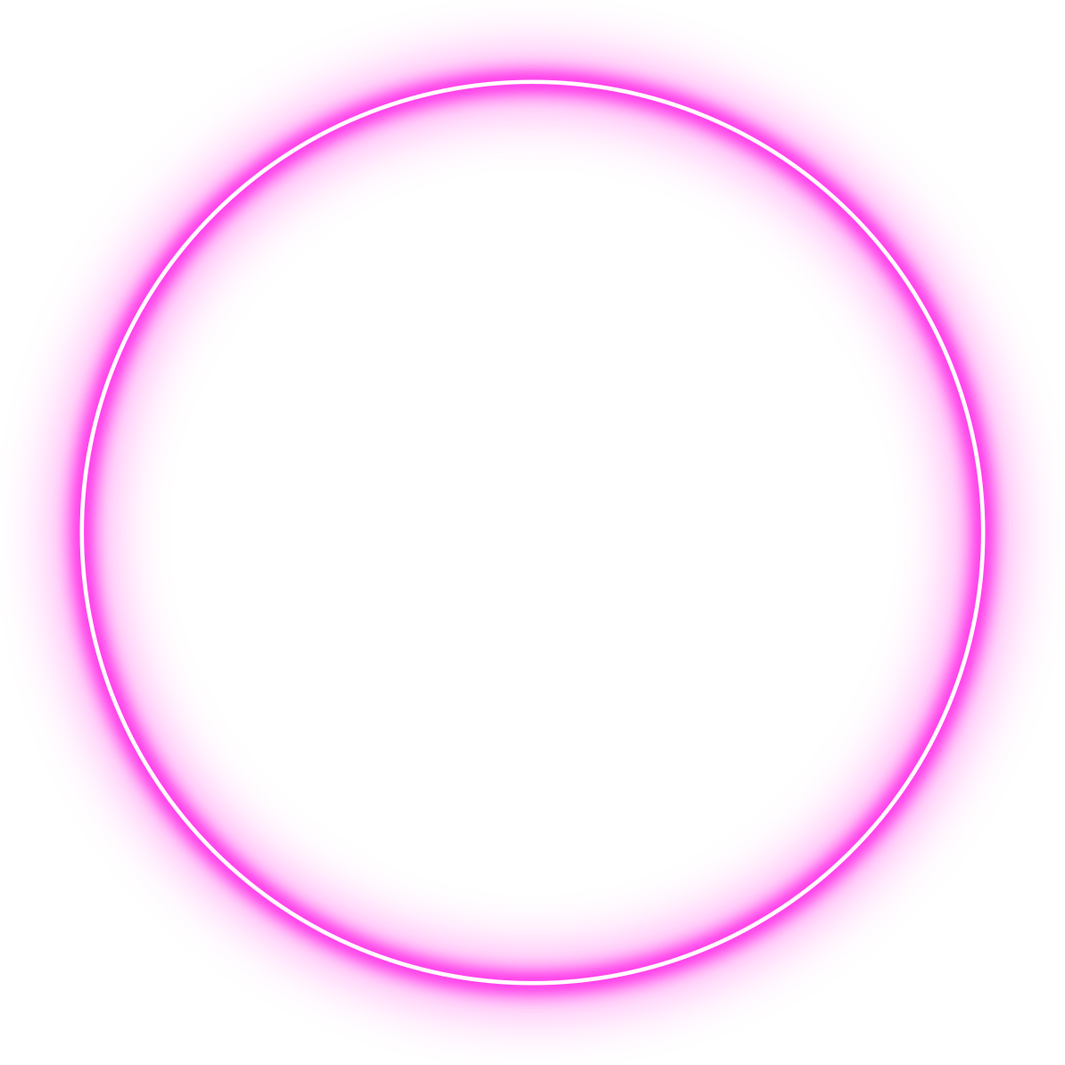 Neon Circle PNG Picture