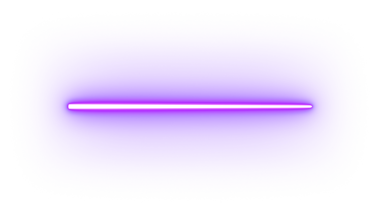 Neon Line PNG Cutout