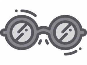 Nerd Glasses PNG Pic