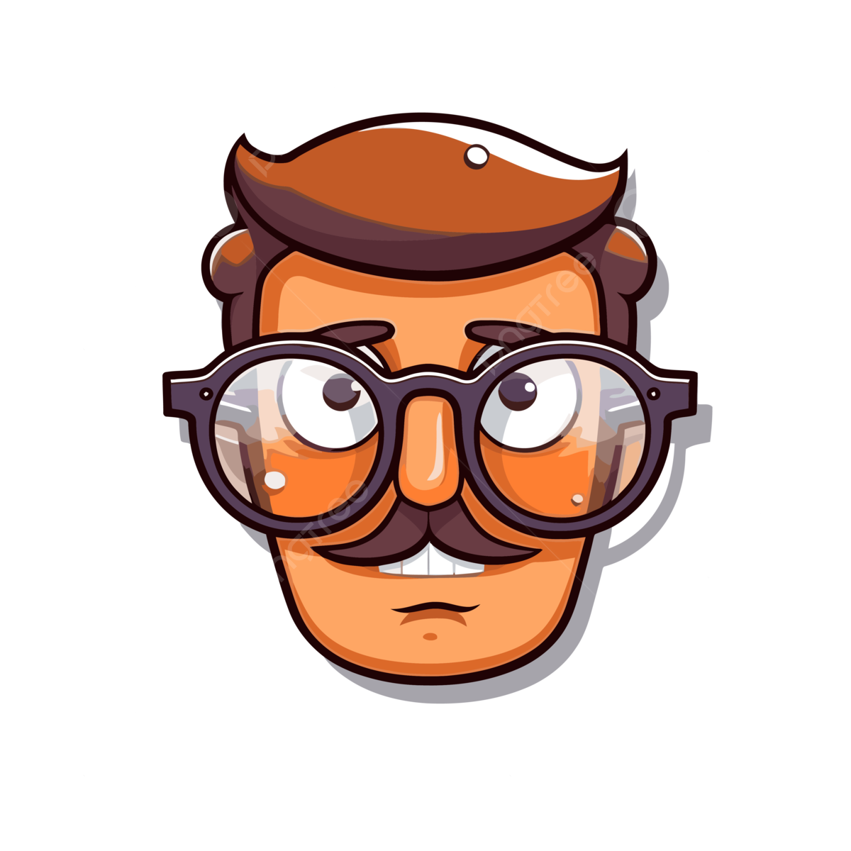 Nerd Glasses PNG