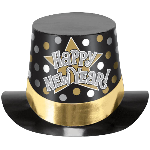 New Year Hat No Background