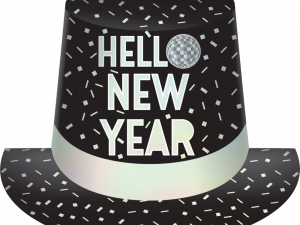 New Year Hat PNG Cutout