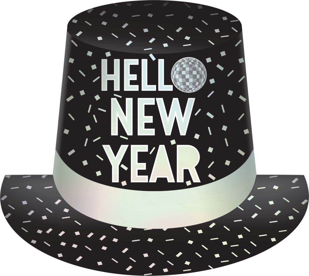 New Year Hat PNG Cutout