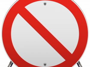 no entry sign, prohibition symbol, traffic control, safety indicator, No Sign PNG