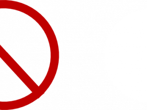 prohibition symbol, no entry sign, restricted access, safety warning, No Sign PNG