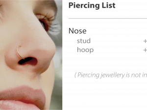 Nose Piercing PNG Photos