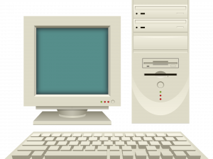 Old Computer PNG HD Image