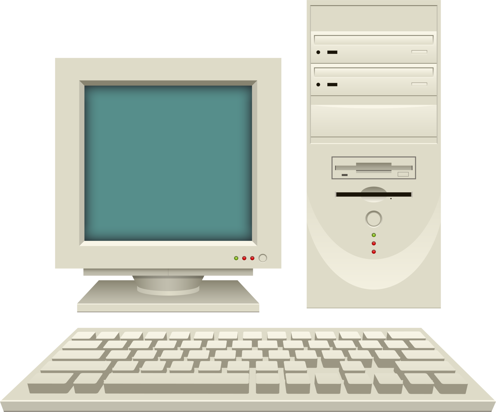 Old Computer PNG HD Image