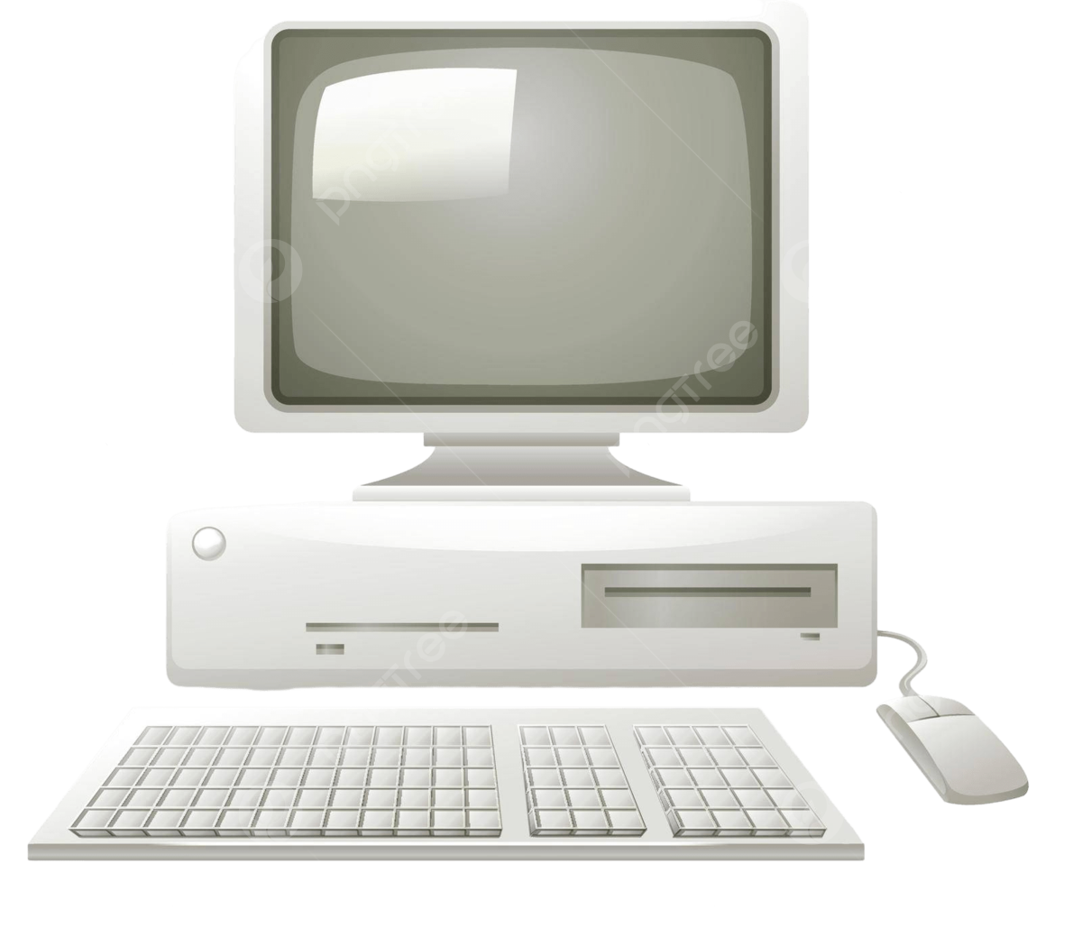 Old Computer PNG Photos