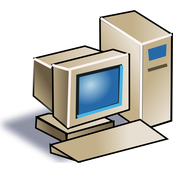 Old Computer PNG Picture