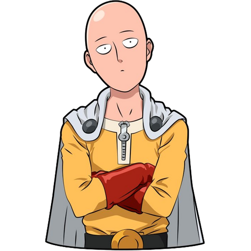 One Punch Man PNG Image File