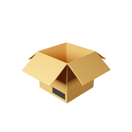 Open Box PNG File