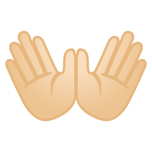 Open Hands PNG Cutout