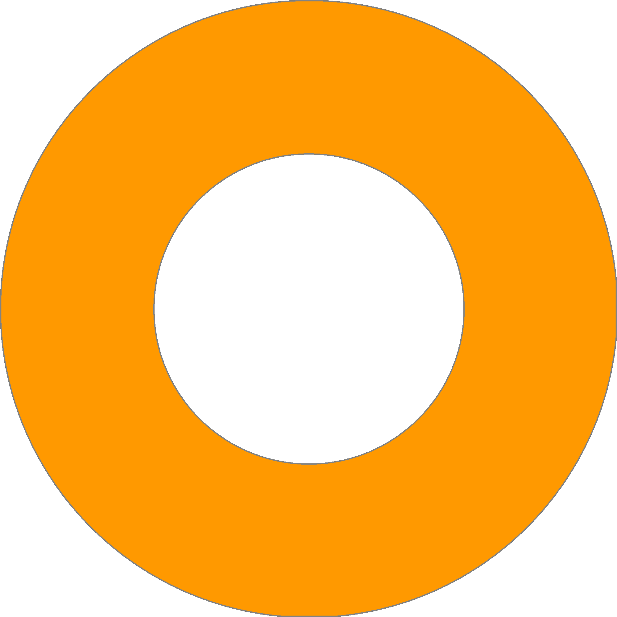 Orange Circle PNG Image