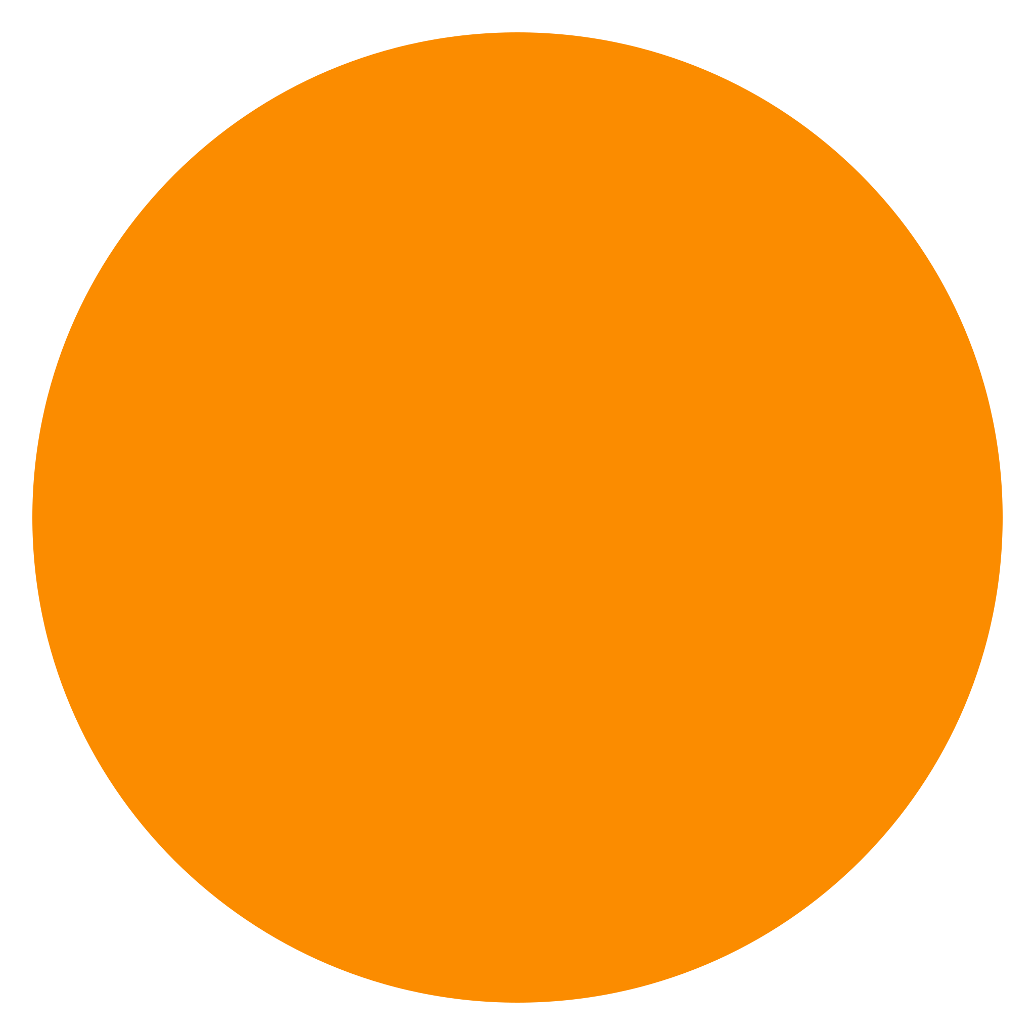 Orange Circle PNG Photo