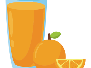 Orange Juice Transparent