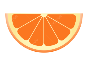 Orange Slice PNG HD Image