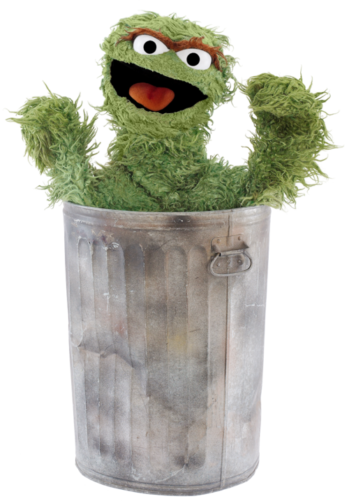 Oscar The Grouch PNG Image HD