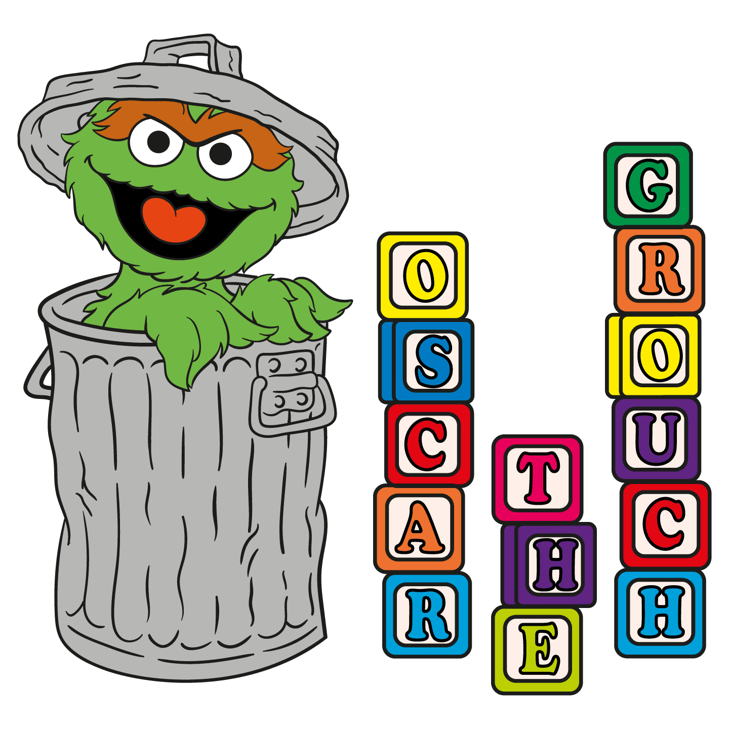 Oscar The Grouch PNG Image