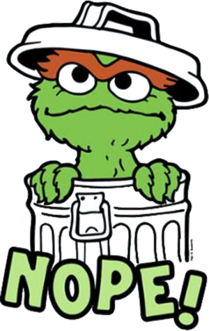 Oscar The Grouch PNG Photos