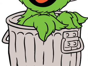 Oscar The Grouch PNG Pic