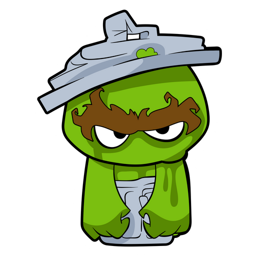 Oscar The Grouch PNG