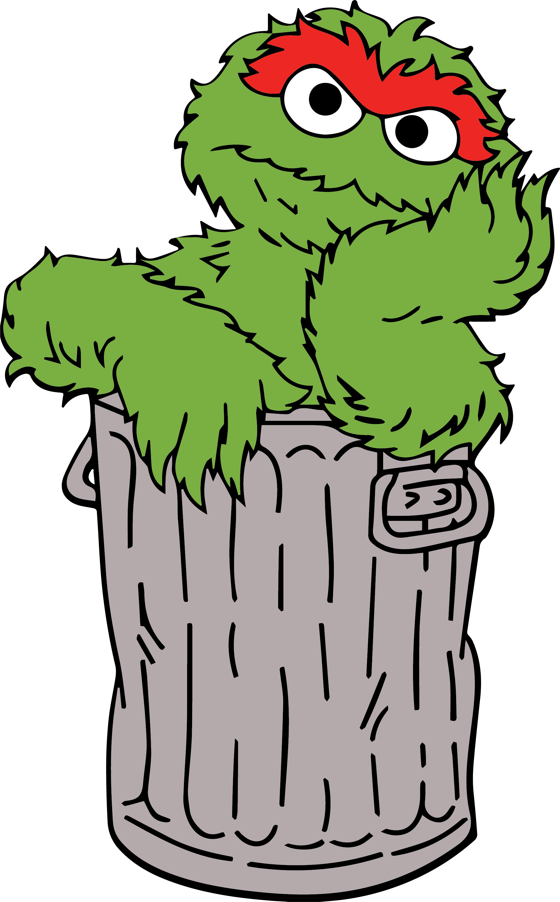 Oscar The Grouch Transparent