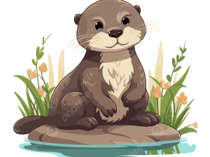 Otter PNG Images