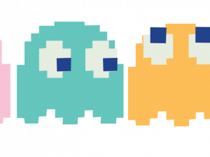 Pacman Ghost PNG File