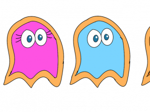 Pacman Ghost PNG Pic