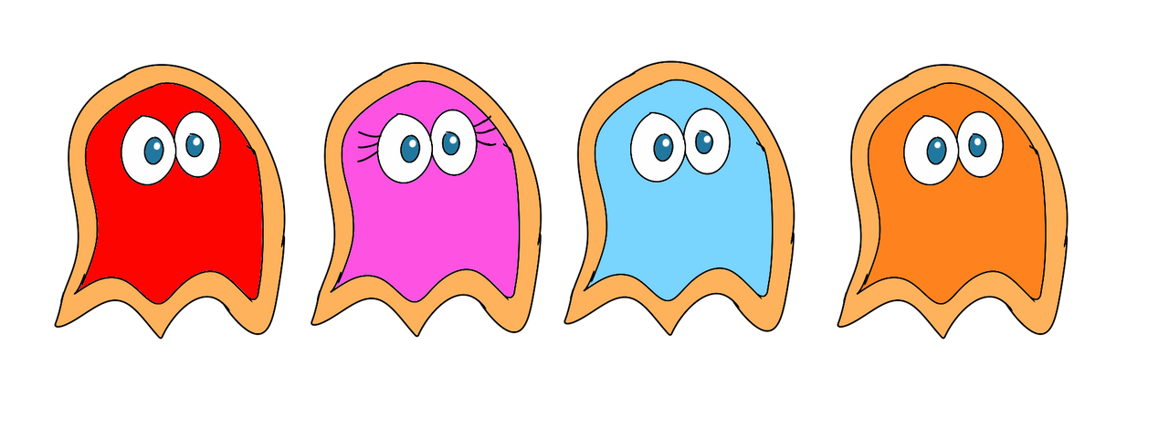 Pacman Ghost PNG Pic