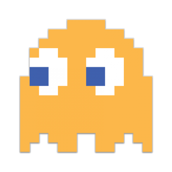 Pacman Ghost PNG Transparent Images