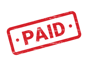 Paid Stamp PNG Image HD